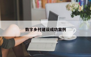 数字乡村建设成功案例