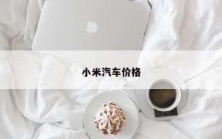 小米汽车价格