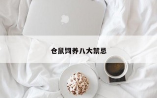 仓鼠饲养八大禁忌