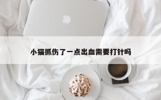 小猫抓伤了一点出血需要打针吗